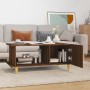 Brown oak plywood coffee table 90x50x40 cm by , Coffee table - Ref: Foro24-817545, Price: 45,99 €, Discount: %