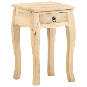 Nachttisch aus massivem Mangoholz, 28 x 28 x 46 cm von vidaXL, Nachttische - Ref: Foro24-321708, Preis: 74,99 €, Rabatt: %