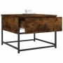 Smoked oak plywood coffee table 51x51x40 cm by , Coffee table - Ref: Foro24-833977, Price: 39,82 €, Discount: %