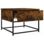 Smoked oak plywood coffee table 51x51x40 cm by , Coffee table - Ref: Foro24-833977, Price: 39,82 €, Discount: %