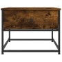 Smoked oak plywood coffee table 51x51x40 cm by , Coffee table - Ref: Foro24-833977, Price: 39,82 €, Discount: %