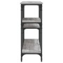 Mesa consola madera de ingeniería gris Sonoma 160x29x75 cm de , Mesas auxiliares - Ref: Foro24-834088, Precio: 74,46 €, Descu...