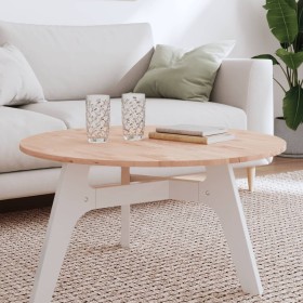 Round solid beech wood board Ø80x1.5cm by , Table tops - Ref: Foro24-355911, Price: 70,99 €, Discount: %