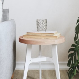 Round solid beech wood board Ø30x2.5 cm by , Table tops - Ref: Foro24-355913, Price: 21,11 €, Discount: %