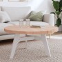 Round solid beech wood board Ø90x4 cm by , Table tops - Ref: Foro24-355926, Price: 181,85 €, Discount: %