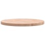 Round solid beech wood board Ø70x4 cm by , Table tops - Ref: Foro24-355924, Price: 104,41 €, Discount: %