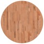 Round solid beech wood board Ø80x1.5cm by , Table tops - Ref: Foro24-355932, Price: 75,18 €, Discount: %