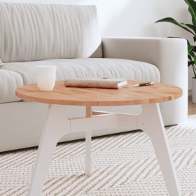 Round solid beech wood board Ø60x1.5 cm by , Table tops - Ref: Foro24-355930, Price: 41,08 €, Discount: %