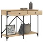 Mesa consola madera de ingeniería roble Sonoma 100x39x78,5 cm de , Mesas auxiliares - Ref: Foro24-835485, Precio: 68,80 €, De...