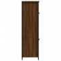 Aparador alto madera contrachapada roble marrón 62x32x106,5 cm de , Aparadores - Ref: Foro24-834209, Precio: 102,38 €, Descue...