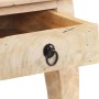 Mesita de noche de madera maciza de mango 28x28x46 cm de vidaXL, Mesitas de noche - Ref: Foro24-321708, Precio: 76,79 €, Desc...