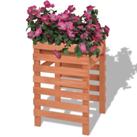 Jardinera de madera 38x36x60 cm de vidaXL, Maceteros y jardineras - Ref: Foro24-42348, Precio: 26,05 €, Descuento: %