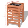 Wooden planter 38x36x60 cm by vidaXL, Pots and planters - Ref: Foro24-42348, Price: 23,99 €, Discount: %