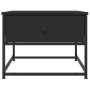 Black engineered wood coffee table 51x51x40 cm by , Coffee table - Ref: Foro24-833975, Price: 40,99 €, Discount: %