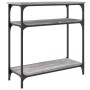 Mesa consola madera de ingeniería gris Sonoma 75x29x75 cm de , Mesas auxiliares - Ref: Foro24-834043, Precio: 47,46 €, Descue...