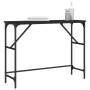 Black engineered wood console table 100x32x75 cm by , Side tables - Ref: Foro24-834055, Price: 37,41 €, Discount: %