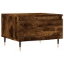 Mesa de centro madera de ingeniería roble ahumado 50x46x35 cm de , Mesas de centro - Ref: Foro24-830854, Precio: 43,81 €, Des...