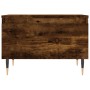 Mesa de centro madera de ingeniería roble ahumado 50x46x35 cm de , Mesas de centro - Ref: Foro24-830854, Precio: 43,81 €, Des...