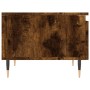 Mesa de centro madera de ingeniería roble ahumado 50x46x35 cm de , Mesas de centro - Ref: Foro24-830854, Precio: 43,81 €, Des...