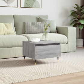 Sonoma gray engineered wood coffee table 50x46x35 cm by , Coffee table - Ref: Foro24-830856, Price: 42,96 €, Discount: %