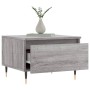 Mesa de centro madera de ingeniería gris Sonoma 50x46x35 cm de , Mesas de centro - Ref: Foro24-830856, Precio: 42,96 €, Descu...