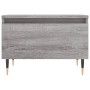 Mesa de centro madera de ingeniería gris Sonoma 50x46x35 cm de , Mesas de centro - Ref: Foro24-830856, Precio: 42,96 €, Descu...