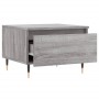 Mesa de centro madera de ingeniería gris Sonoma 50x46x35 cm de , Mesas de centro - Ref: Foro24-830856, Precio: 42,96 €, Descu...