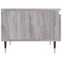 Mesa de centro madera de ingeniería gris Sonoma 50x46x35 cm de , Mesas de centro - Ref: Foro24-830856, Precio: 42,96 €, Descu...