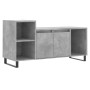 Concrete gray plywood TV cabinet 100x35x55 cm by , TV Furniture - Ref: Foro24-831328, Price: 72,99 €, Discount: %