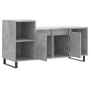 Concrete gray plywood TV cabinet 100x35x55 cm by , TV Furniture - Ref: Foro24-831328, Price: 72,99 €, Discount: %