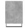 Concrete gray plywood TV cabinet 100x35x55 cm by , TV Furniture - Ref: Foro24-831328, Price: 72,99 €, Discount: %