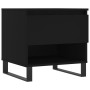 Mesa de centro madera de ingeniería negro 50x46x50 cm de , Mesas de centro - Ref: Foro24-830926, Precio: 48,18 €, Descuento: %