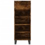 Smoked oak plywood shoe cabinet 40x36x105 cm by , Shoe racks and shoe organizers - Ref: Foro24-831473, Price: 44,83 €, Discou...