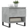 Mesa de centro madera de ingeniería gris hormigón 50x46x50 cm de , Mesas de centro - Ref: Foro24-830932, Precio: 39,13 €, Des...