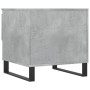 Mesa de centro madera de ingeniería gris hormigón 50x46x50 cm de , Mesas de centro - Ref: Foro24-830932, Precio: 39,13 €, Des...