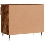 Smoked oak plywood shoe cabinet 70x36x60 cm by , Shoe racks and shoe organizers - Ref: Foro24-831433, Price: 37,43 €, Discoun...