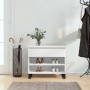 Mueble zapatero madera contrachapada blanco 70x36x60 cm de , Zapateros y organizadores de calzado - Ref: Foro24-831444, Preci...