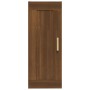 Oak brown engineered wood wall cabinet 35x34x90 cm by , Shelves and shelves - Ref: Foro24-817452, Price: 45,06 €, Discount: %