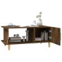 Smoked oak plywood coffee table 90x50x40 cm by , Coffee table - Ref: Foro24-817543, Price: 47,00 €, Discount: %