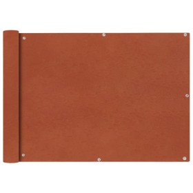 Toldo para balcón tela oxford terracota 75x400 cm de vidaXL, Sombrillas - Ref: Foro24-42328, Precio: 25,99 €, Descuento: %