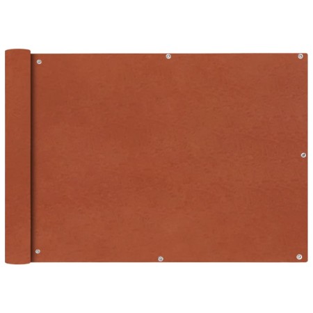 Toldo para balcón tela oxford terracota 75x400 cm de vidaXL, Sombrillas - Ref: Foro24-42328, Precio: 25,76 €, Descuento: %