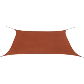 Rectangular sail shade in terracotta Oxford fabric, 2x4 m. by vidaXL, Umbrellas - Ref: Foro24-42308, Price: 38,43 €, Discount: %