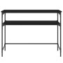 Mesa consola madera de ingeniería negra 100x35,5x75 cm de , Mesas auxiliares - Ref: Foro24-834045, Precio: 53,68 €, Descuento: %