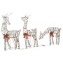 Christmas Reindeer Family 90 LED Rattan Warm White by , Christmas lights - Ref: Foro24-372166, Price: 72,99 €, Discount: %