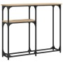 Mesa consola madera de ingeniería roble Sonoma 90x22,5x75 cm de , Mesas auxiliares - Ref: Foro24-834091, Precio: 48,06 €, Des...