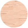 Round solid beech wood board Ø50x1.5 cm by , Table tops - Ref: Foro24-355908, Price: 27,21 €, Discount: %