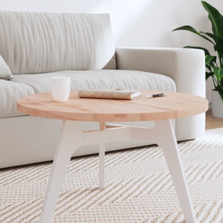 Round solid beech wood board Ø70x2.5 cm by , Table tops - Ref: Foro24-355917, Price: 71,99 €, Discount: %