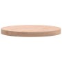 Round solid beech wood board Ø50x4 cm by , Table tops - Ref: Foro24-355922, Price: 59,60 €, Discount: %