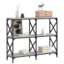 Mesa consola madera de ingeniería gris Sonoma 100x28x80,5 cm de , Mesas auxiliares - Ref: Foro24-835422, Precio: 61,19 €, Des...