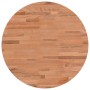 Round solid beech wood board Ø50x4 cm by , Table tops - Ref: Foro24-355943, Price: 53,71 €, Discount: %